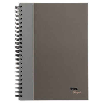 TOPS™ Royale Wirebound Business Notebooks, 1 Subject, Medium-college Rule, Black-gray Cover, 11.75 X 8.25, 96 Sheets freeshipping - TVN Wholesale
